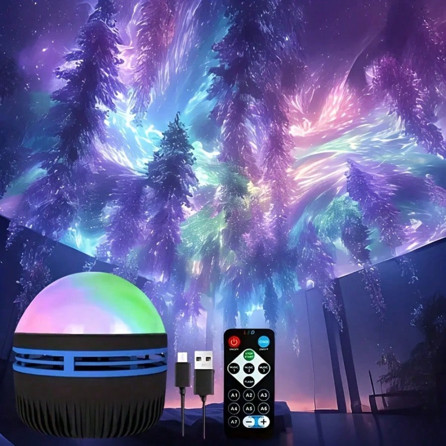 Decor Lighting Pack - 1 Pack Night Light Projector, LED