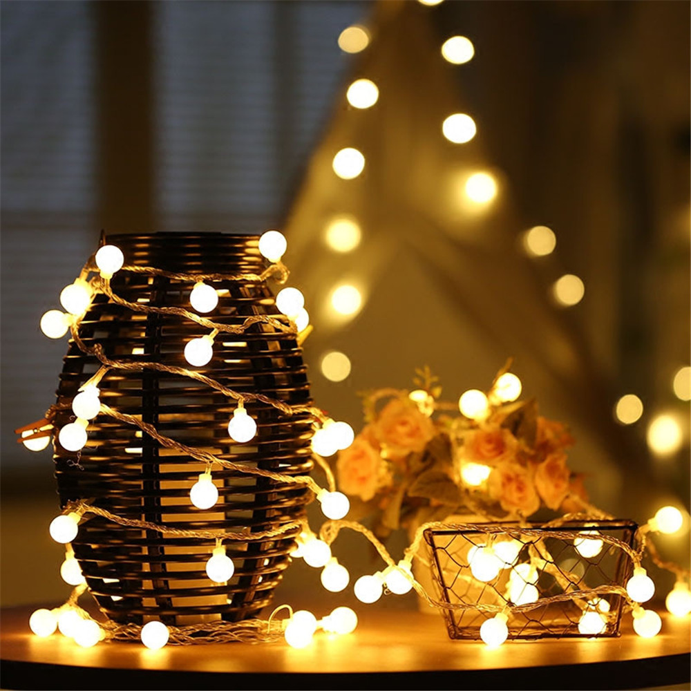 3-10M Solar/USB/Battery String - Lighting Decor For Room ulasan dan harga