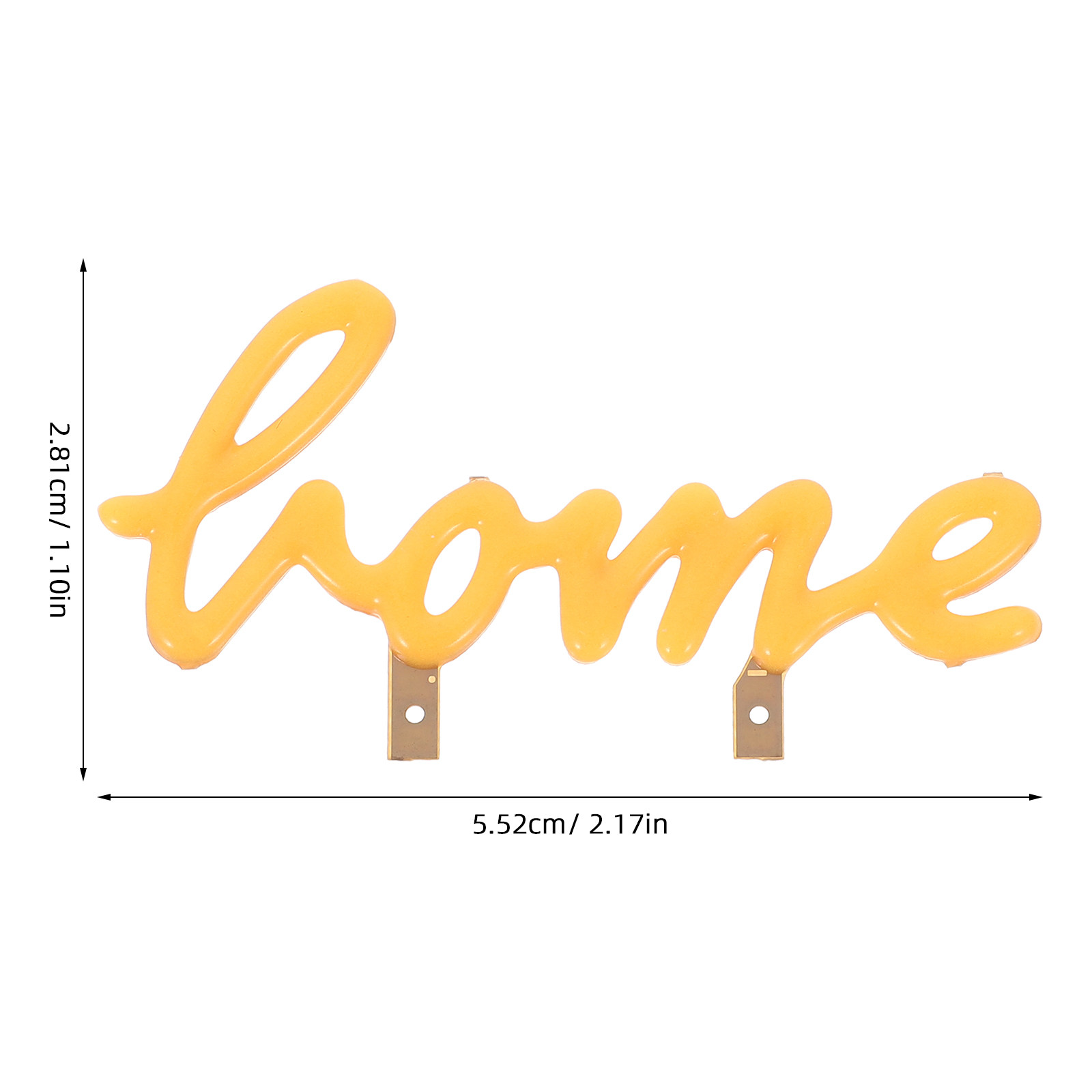 2Pcs Alphabet Shape Home LED B - Lighting Decoration For Home ulasan dan harga