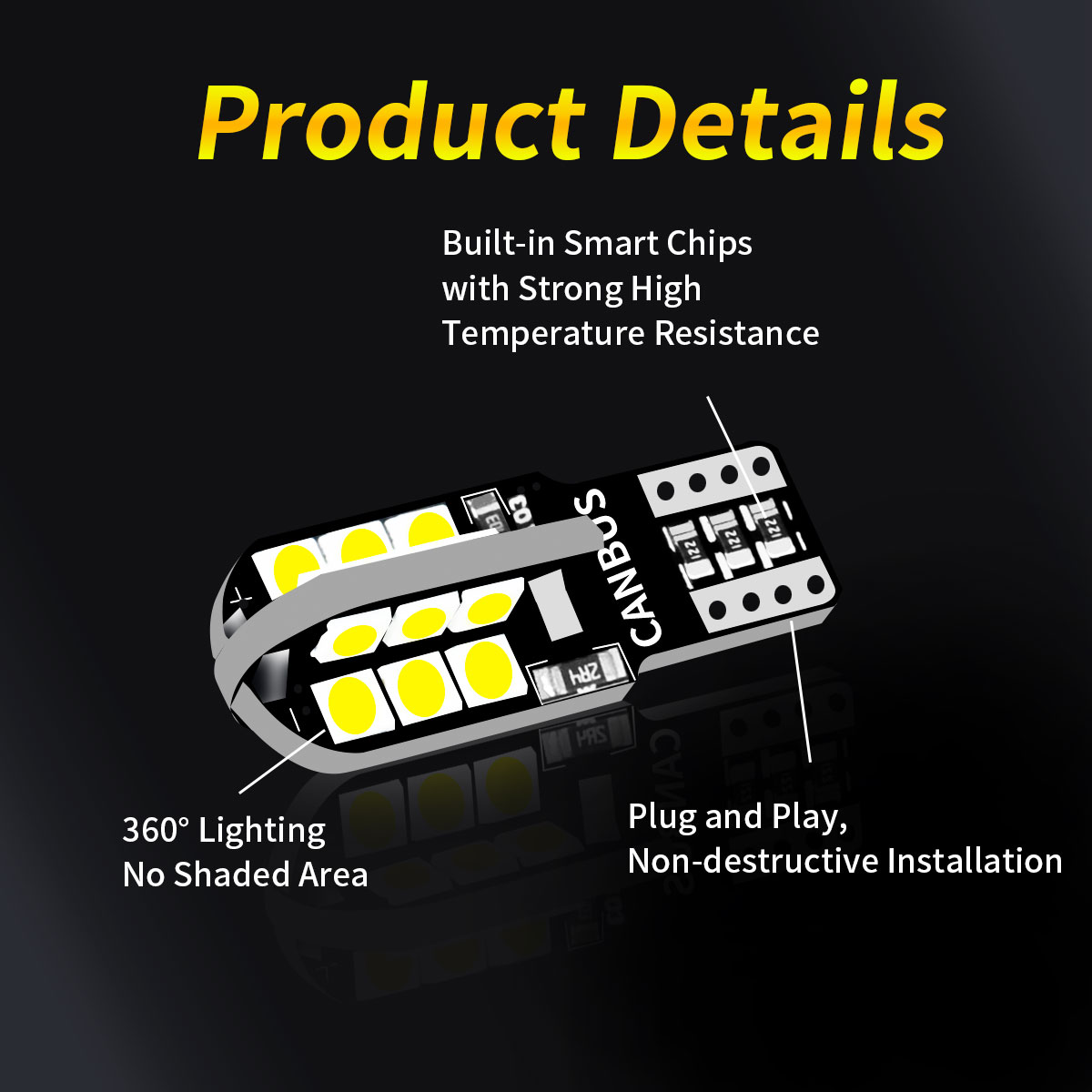 Car Signal Bulbs W5W WY5W 192  - Colour Changing Bulb ulasan dan harga