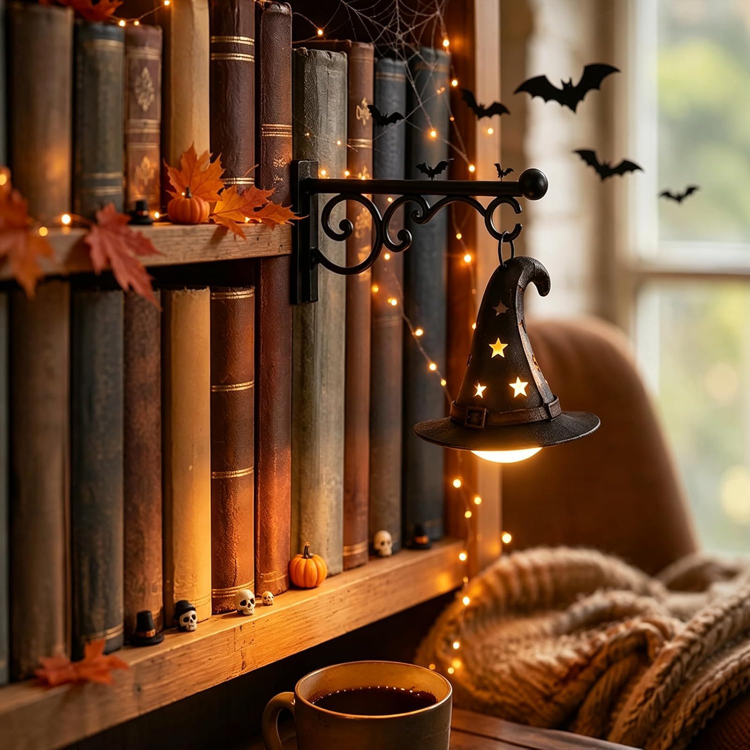 Bookshelf Lamp Library Lantern - Lighting Decoration For Home ulasan dan harga