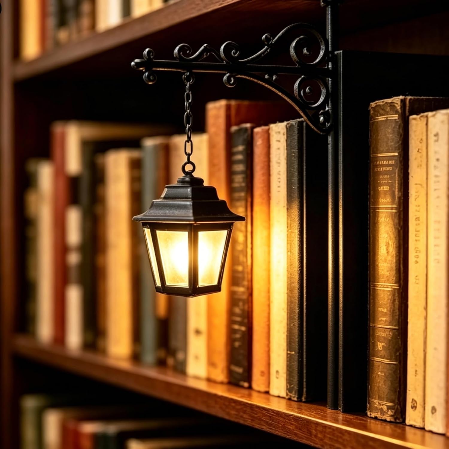 Bookshelf Lamp Library Lantern - Lighting Decoration For Home ulasan dan harga