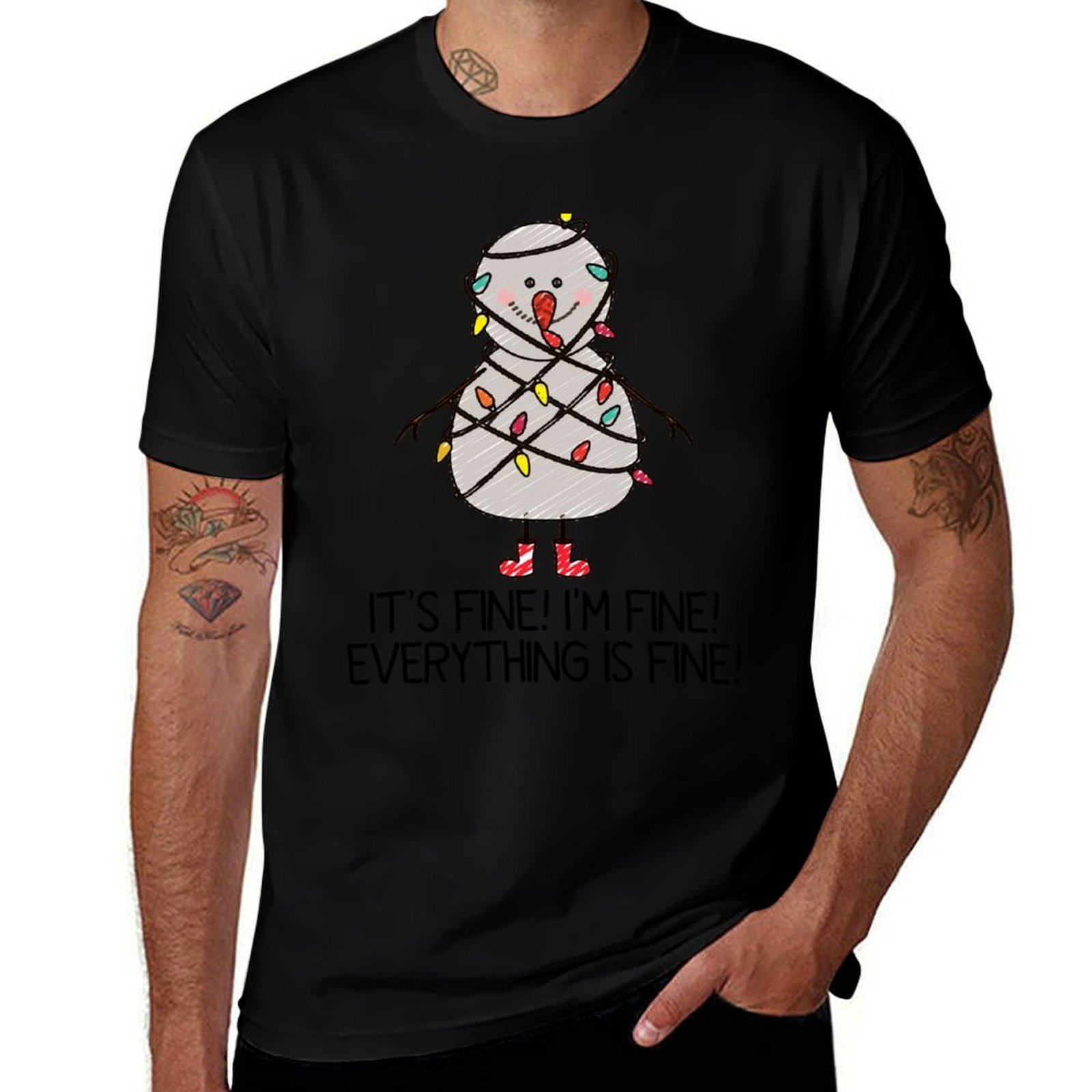 Ugly Holiday Sweaters - I'm Fi - Santa'S Elves Holiday Lighting & Decor Llc ulasan dan harga
