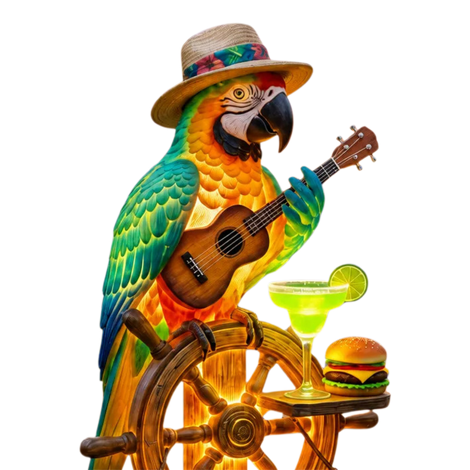Solar-Powered Parrot Garden Li - Yard Lighting Decor ulasan dan harga