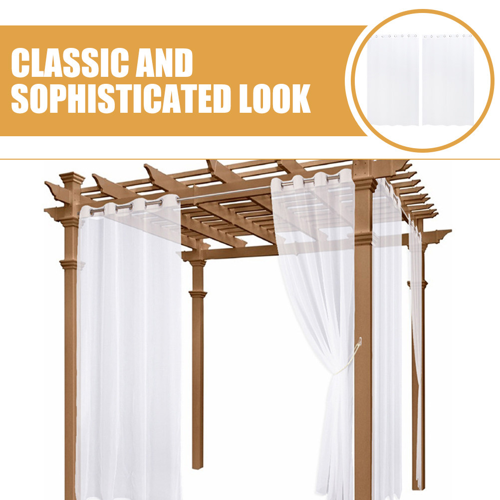 Waterproof Outdoor Curtains 2  - Decor Lighting Pack ulasan dan harga