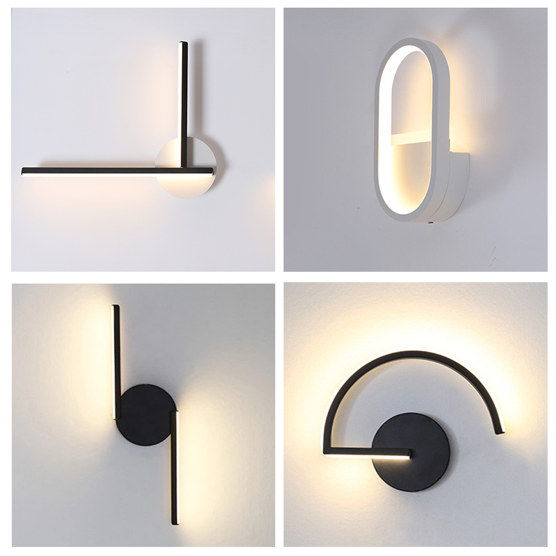 Modern Nordic LED Wall Lamp, M - Lighting Decor For Room ulasan dan harga