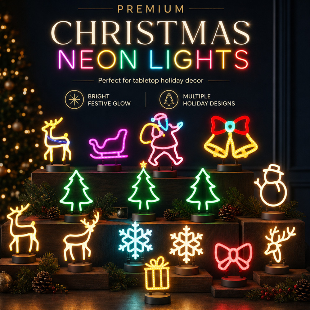 Christmas Decoration LED Neon  - Wall Decor Lighting ulasan dan harga