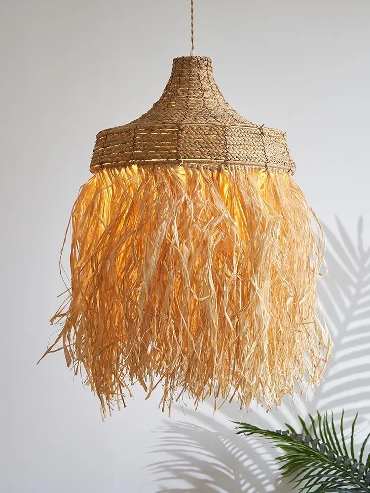 Handmade Woven Rattan Grass Pe - Decor Lighting Australia ulasan dan harga