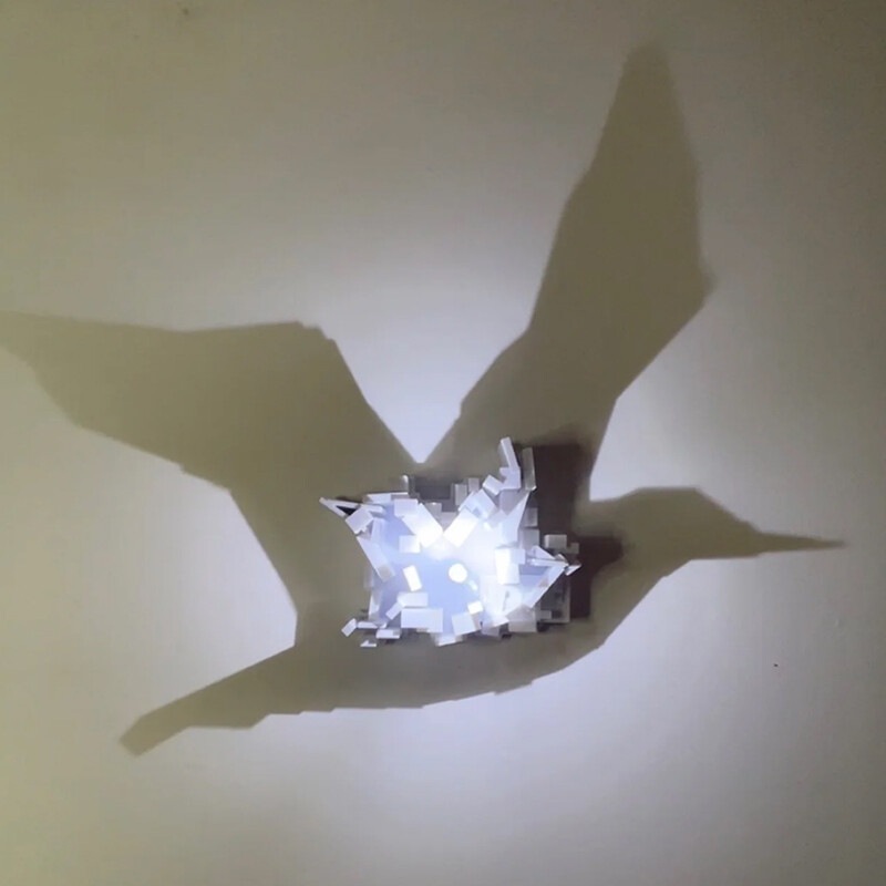 Dropshipping 3D Light Shadow N - Lighting Decor For Room ulasan dan harga