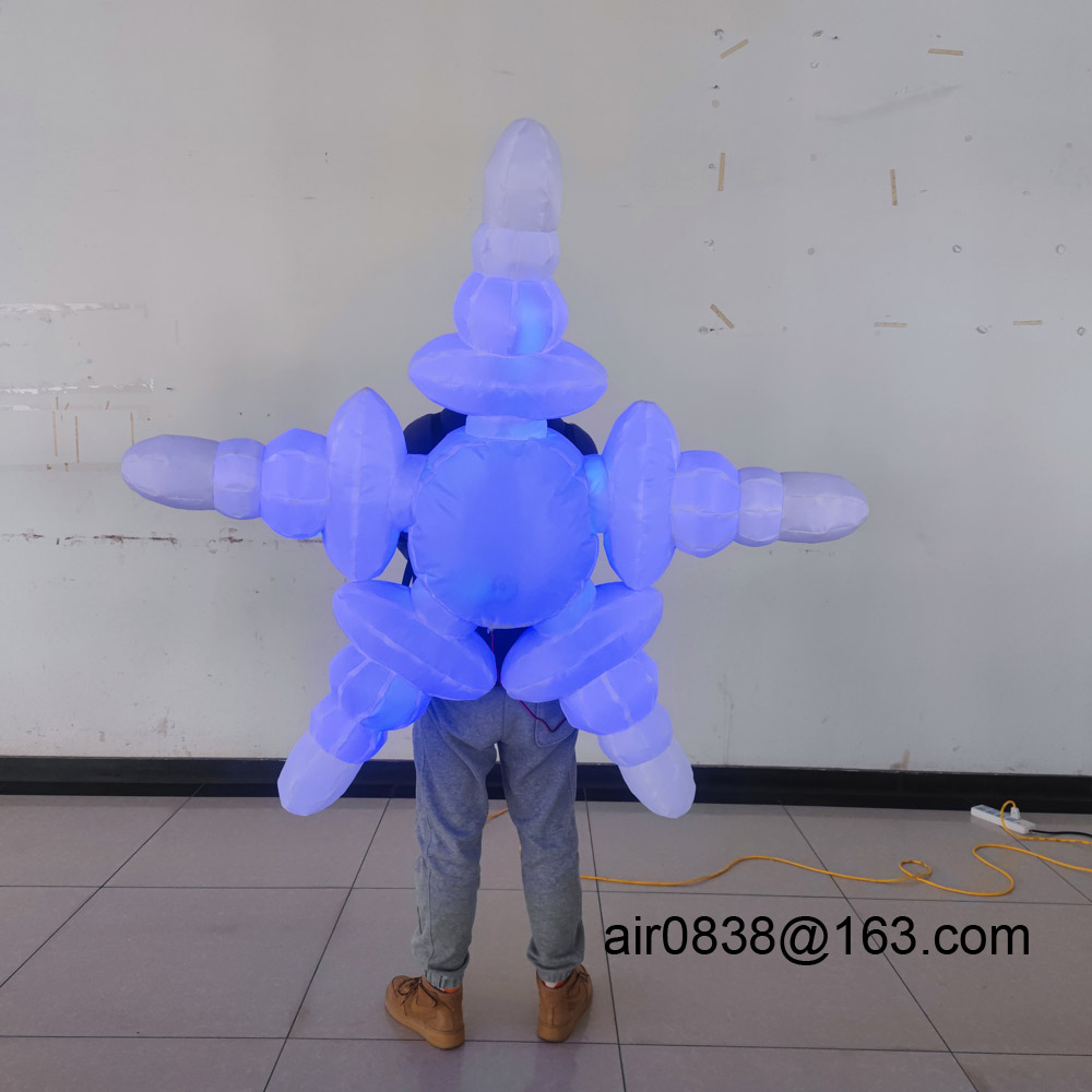 Walkable Inflatable Snowflake  - Decor Lighting The Parade ulasan dan harga