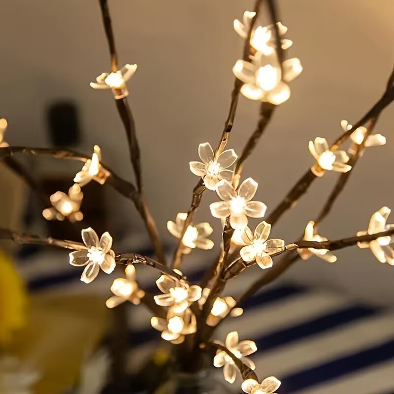 1/2PC 20LED Cherry Blossom Tre - Lighting Decoration For Home ulasan dan harga