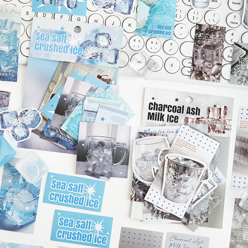 50 Sheets Korean Style Ice‑Sno - Decor Lighting Pack ulasan dan harga