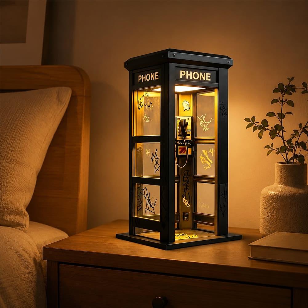 Vintage London Telephone Booth - Lighting Decoration For Home ulasan dan harga