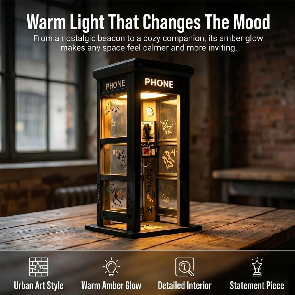 Vintage London Telephone Booth - Lighting Decoration For Home ulasan dan harga