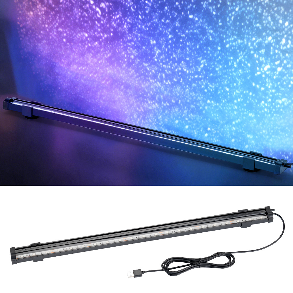 USB LED Aquarium Air Bubble Li - Colour Changing Bulb ulasan dan harga