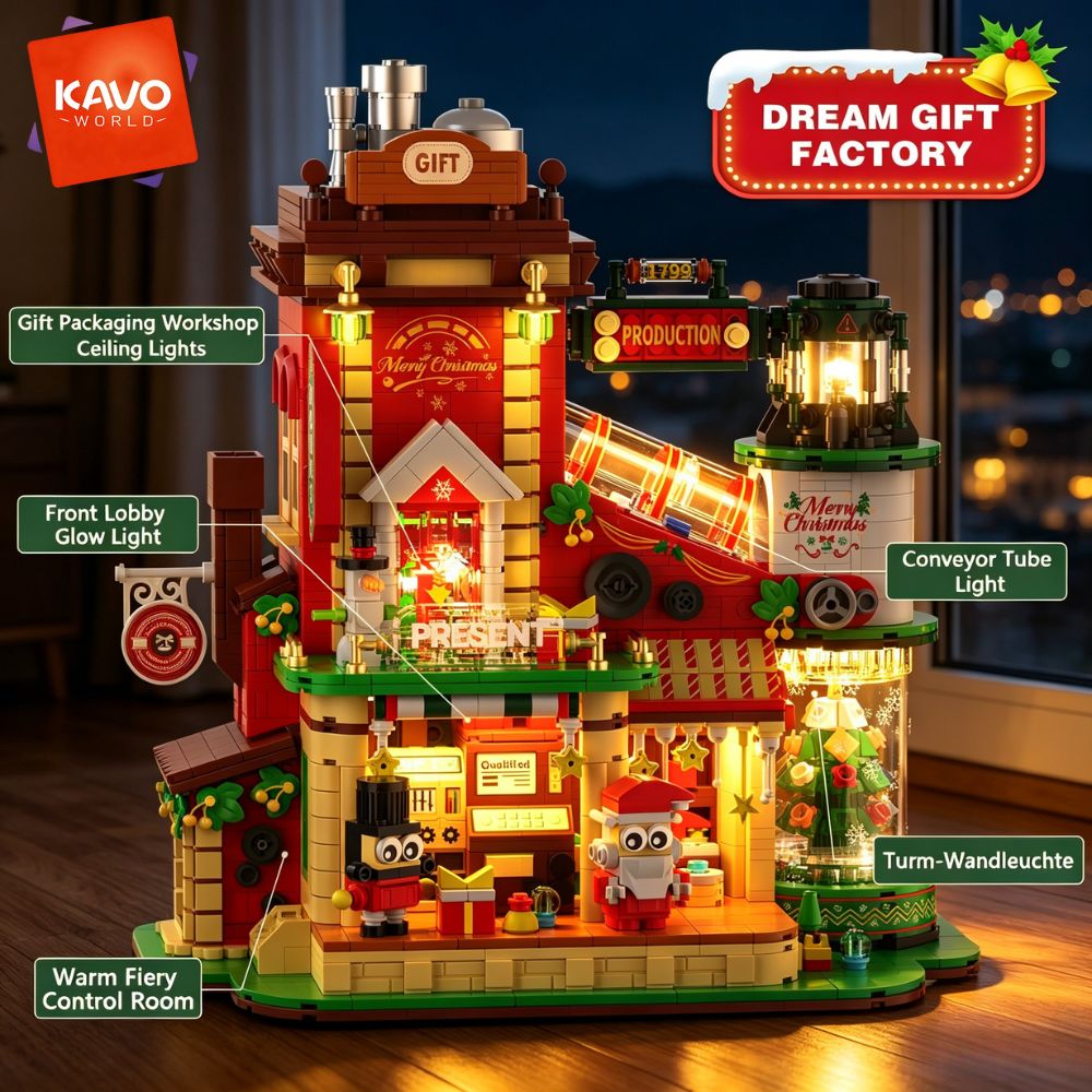 KAVOWORLD 2775PCS Christmas Gi - Santa'S Elves Holiday Lighting & Decor Llc ulasan dan harga