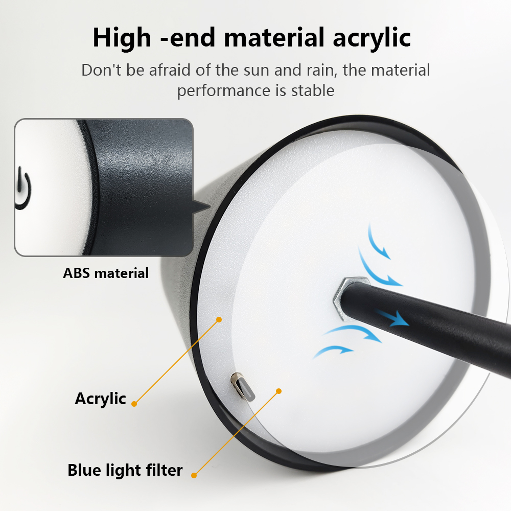 LED Rechargeable Desk Light Wi - Lighting Decor For Room ulasan dan harga