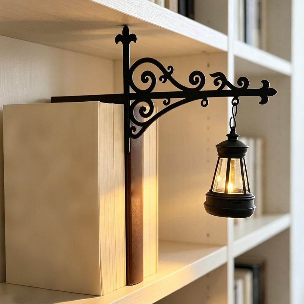 Retro Gothic Bookshelf Lamp Li - Lighting Decoration For Home ulasan dan harga